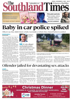 Cover of The Southland Times