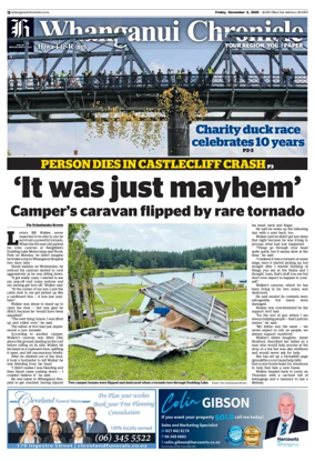 Cover of Wanganui Chronicle