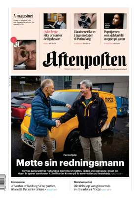 Cover of Aftenposten