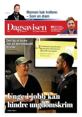 Cover of Dagsavisen