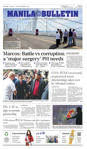 Cover of Manila Bulletin