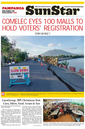 Cover of Sun.Star Pampanga