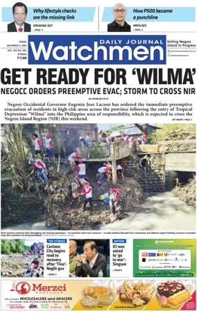 Cover of Watchmen Daily Journal