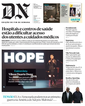 Cover of Diario de Noticias