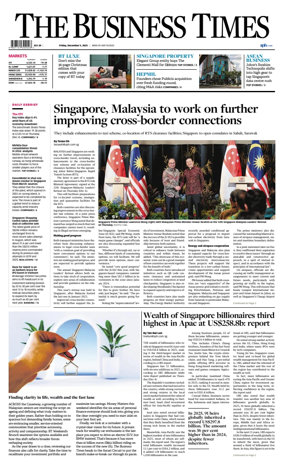 Cover of The Business Times