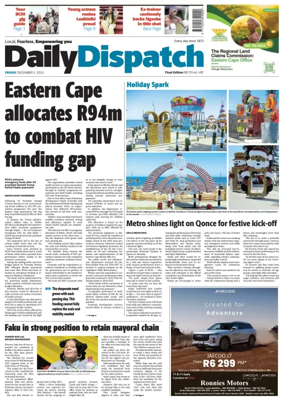 Cover of Daily Dispatch