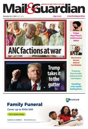 Cover of Mail & Guardian
