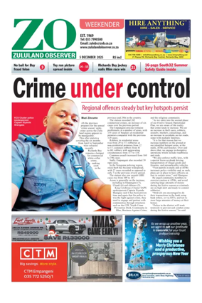 Cover of Zululand Observer - Weekender