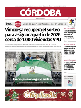 Cover of Diario Córdoba