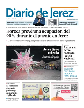 Cover of Diario de Jerez