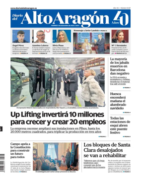 Cover of Diario del Alto Aragón