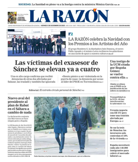 Cover of La Razon (Madrid)
