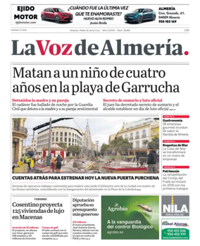 Cover of La Voz de Almería