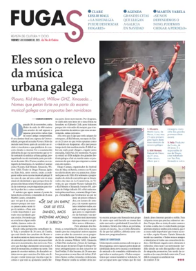 Cover of La Voz de Galicia (Barbanza) - Fugas