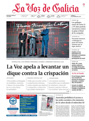 Cover of La Voz de Galicia (Carballo)