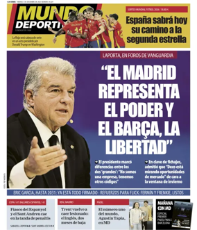 Cover of Mundo Deportivo (At. Madrid)