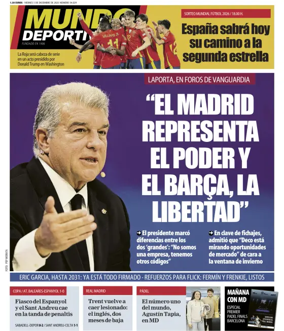 Cover of Mundo Deportivo (Barcelona)