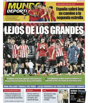 Cover of Mundo Deportivo (Bizkaia-Araba)