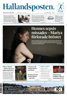 Cover of Hallandsposten