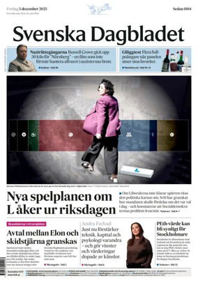 Cover of Svenska Dagbladet