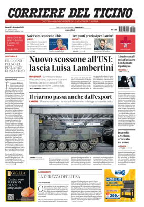 Cover of Corriere del Ticino