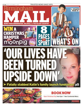 Cover of Birmingham Mail