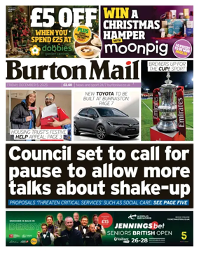 Cover of Burton Mail