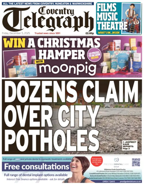 Cover of Coventry Telegraph