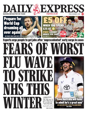 Cover of Daily Express