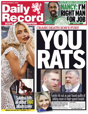 Cover of Daily Record