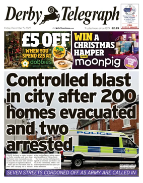 Cover of Derby Telegraph