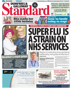 Cover of Dumfries & Galloway Standard