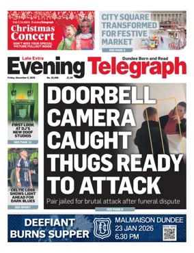 Cover of Evening Telegraph (First Edition)