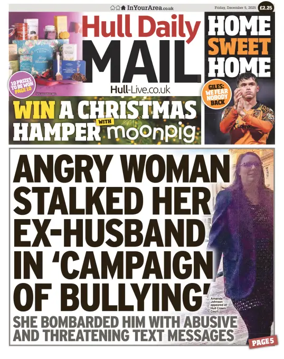 Cover of Hull Daily Mail