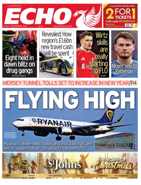 Cover of Liverpool Echo