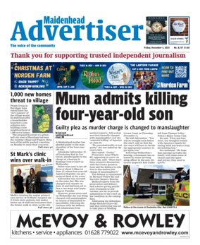 Cover of Maidenhead Advertiser