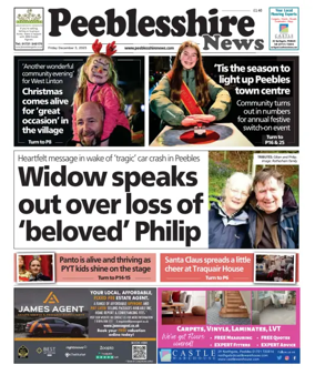 Cover of Peebleshire News