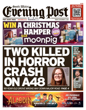Cover of South Wales Evening Post