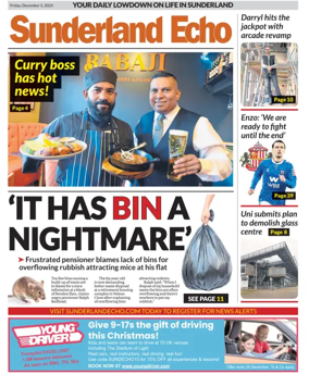 Cover of Sunderland Echo