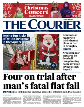 Cover of The Courier & Advertiser (Angus and The Mearns Edition)