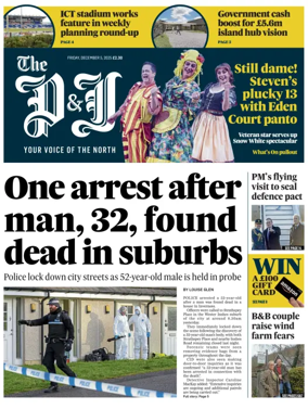 Cover of The Press and Journal (Highlands & Islands)