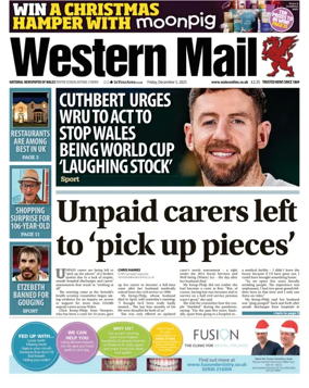 Cover of Western Mail