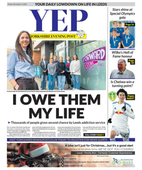 Cover of Yorkshire Evening Post