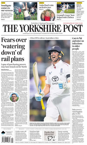 Cover of Yorkshire Post
