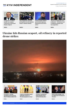 Cover of The Kyiv Independent