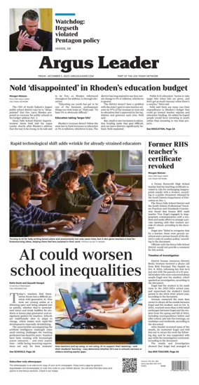 Cover of Argus Leader