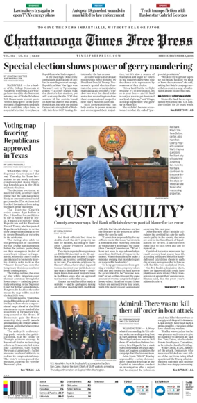 Cover of Chattanooga Times Free Press