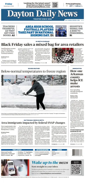 Cover of Dayton Daily News