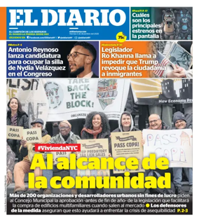 Cover of El Diario