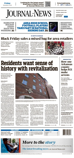 Cover of Hamilton Journal News